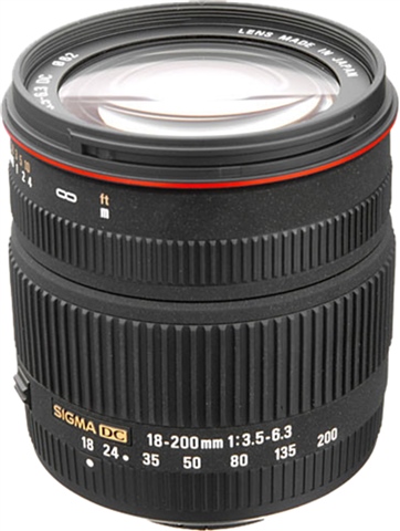 Sigma 18-200mm f/3.5-6.3 DC (Canon) - CeX (UK): - Buy, Sell